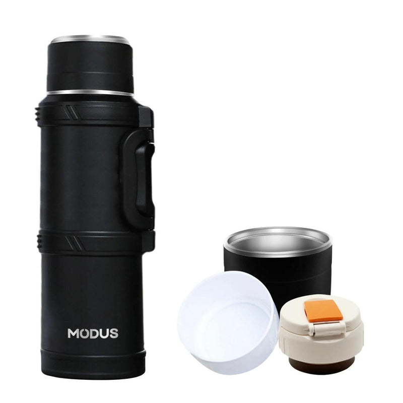 2.4L Large Capacity Flasks Water Bottle Stainless Steel Thermos Bottle Vacuum Insulated Water Outdoor Travel Bottle